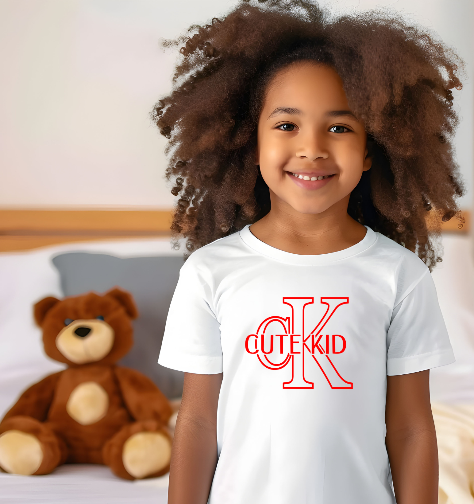 Cute Kid Tshirt for Kids