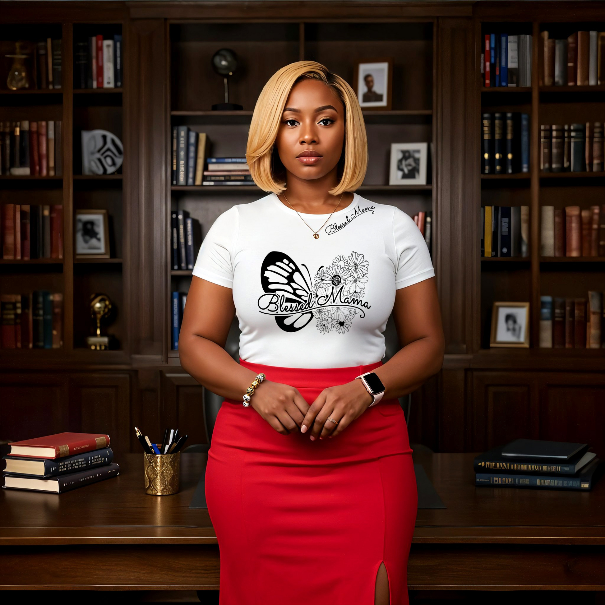 Blessed Mama T shirt