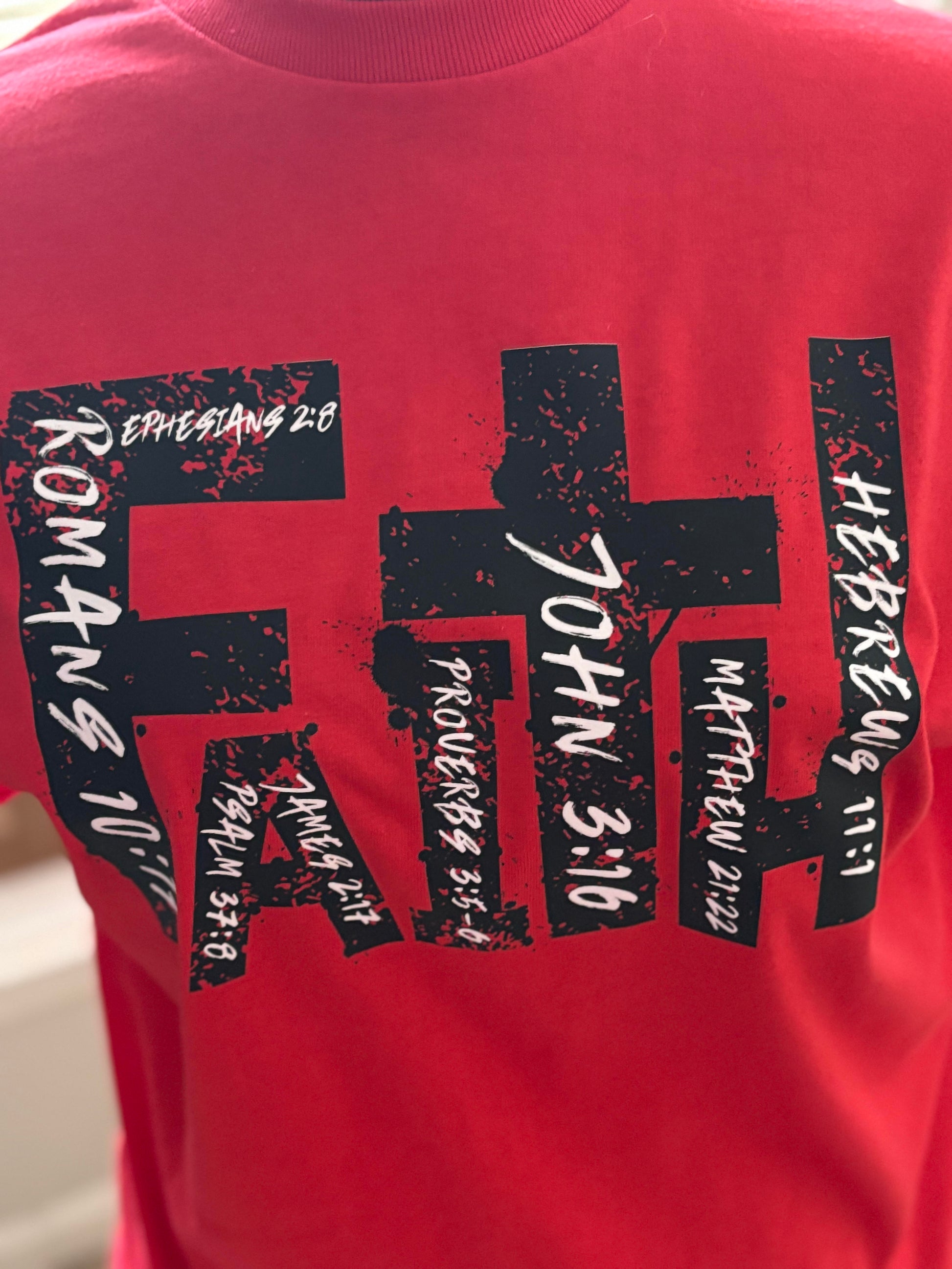 "Faith" Tee – Walk Boldly, Believe Fully
