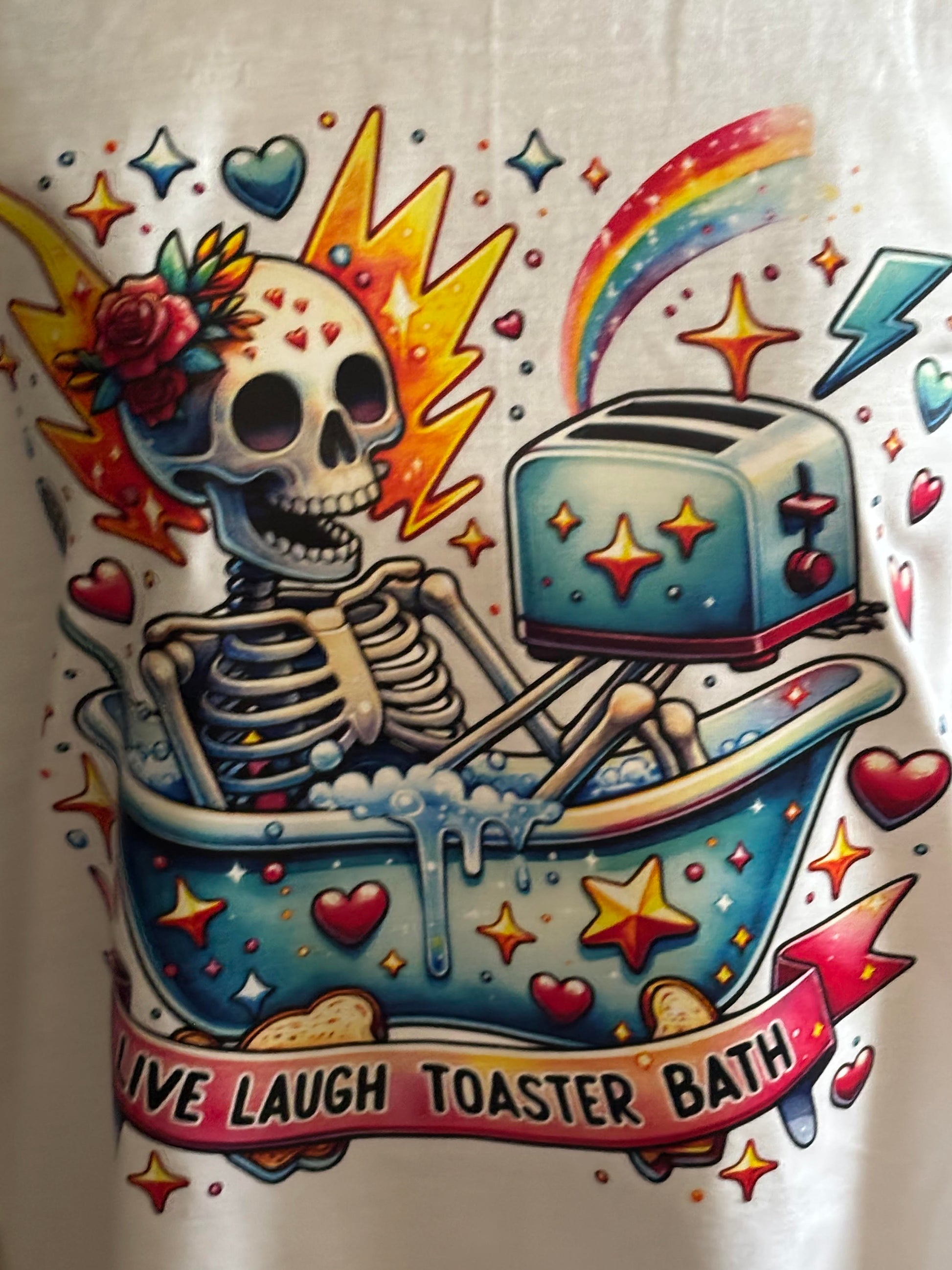 Live, Laugh, Toaster Bath