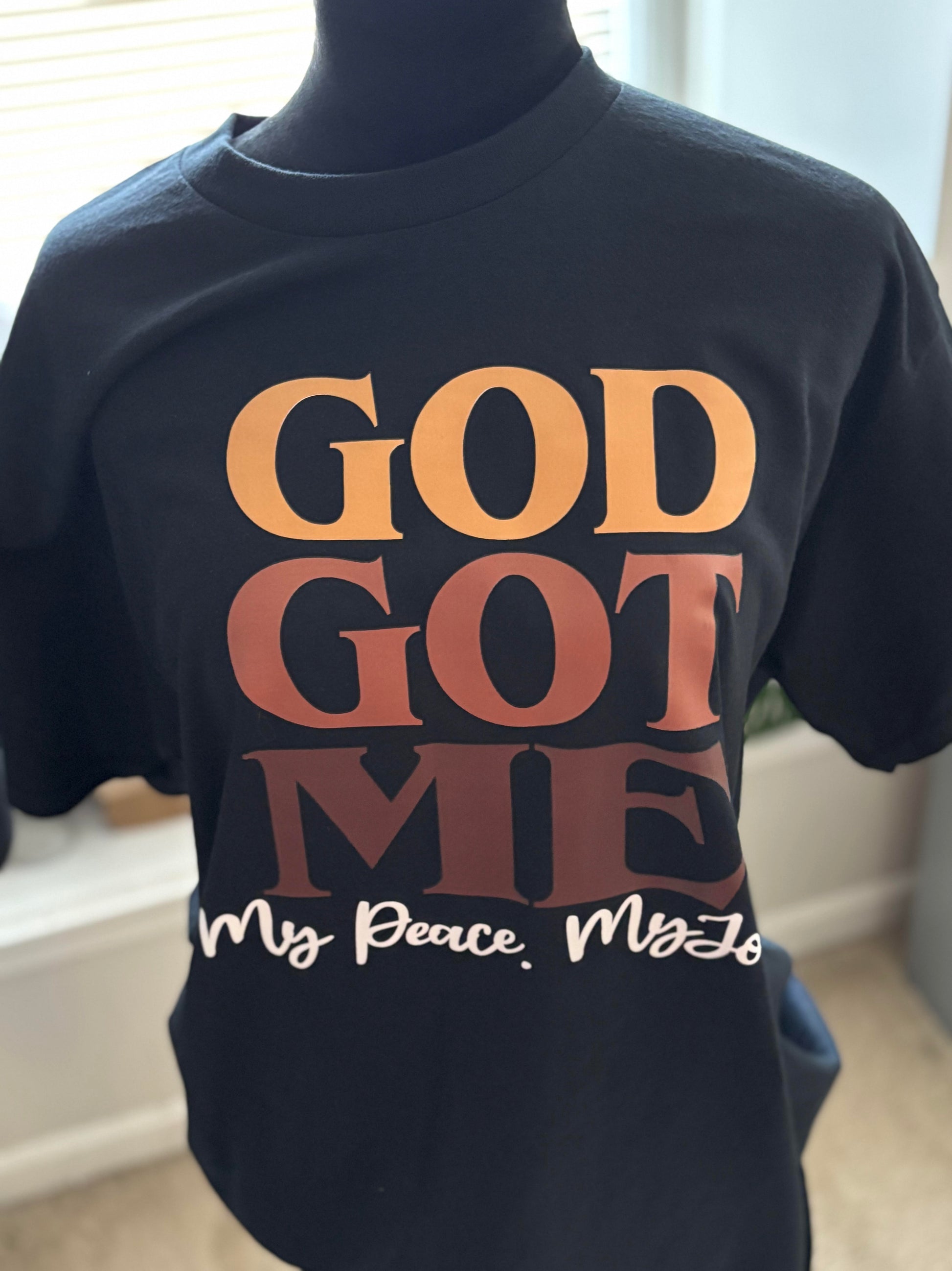 "God Got Me" Tee – Covered, Confident, Unshaken
