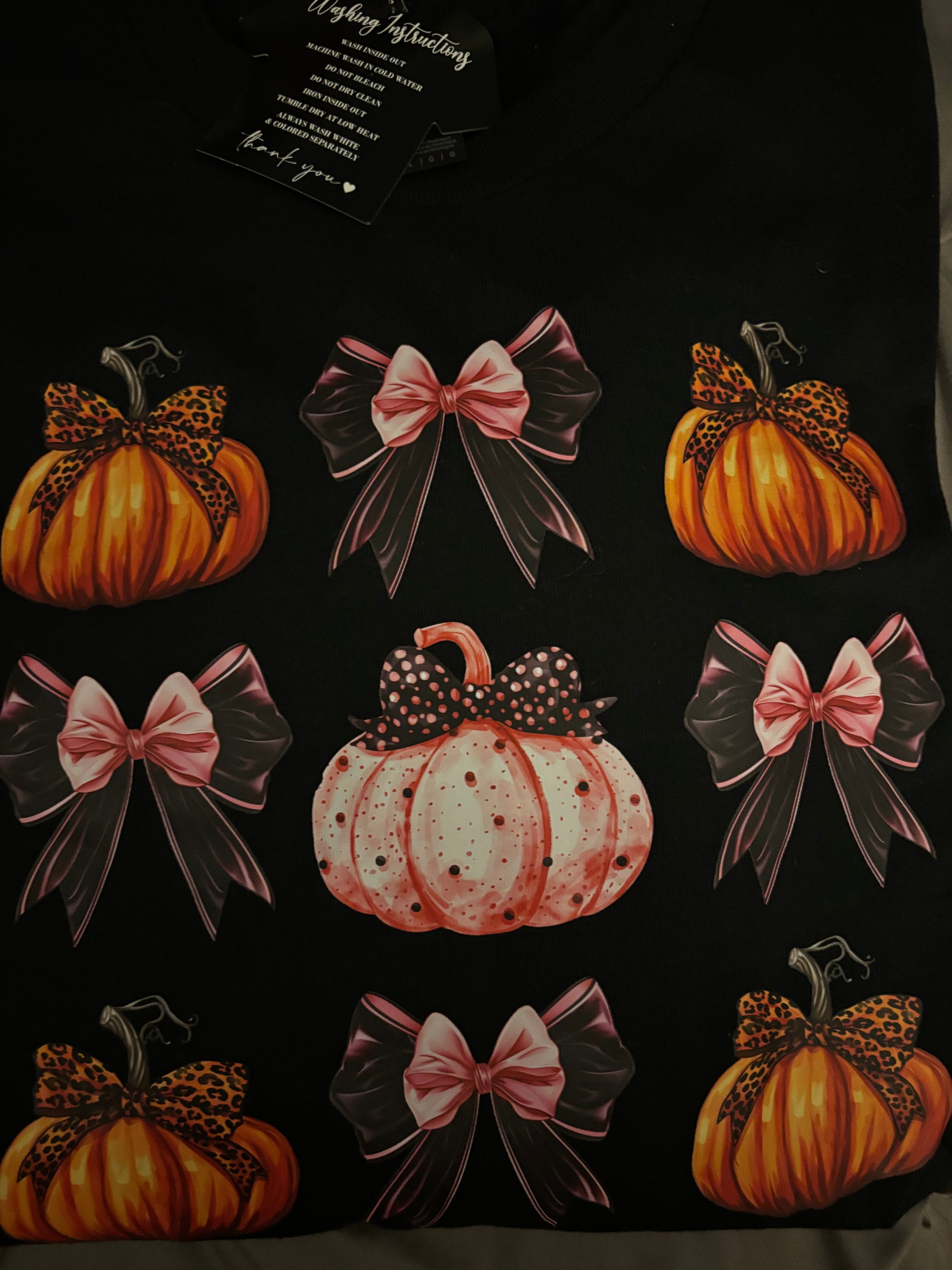Pumpkin Long Sleeve Shirt