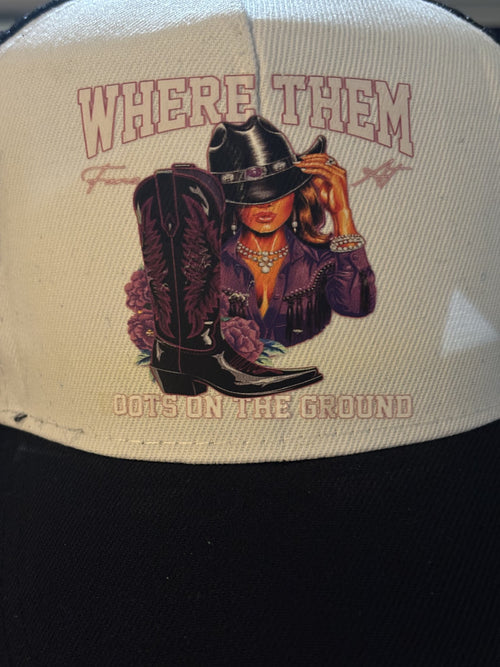 Boots on the Ground Trucker Hat