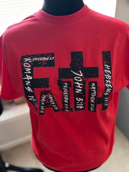 "Faith" Tee – Walk Boldly, Believe Fully